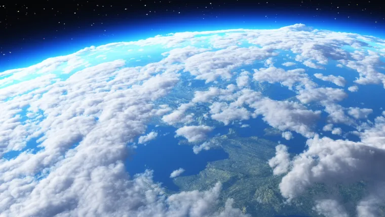 One hour from outer space